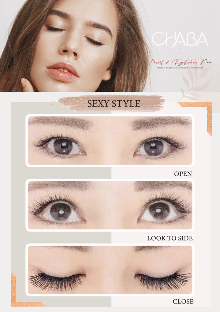 Eyelashes Menu CHABA